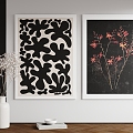 Modern Decorative Painting Art Hanging Painting 3d model