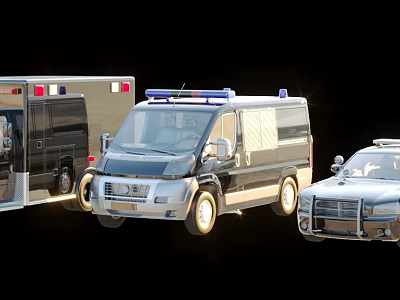 Car Function Car 3d model