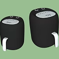 Modern Black Air Fryers Stylish Kitchen Appliances For Healthy Cooking