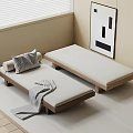 Sofa stool chaise longues 3d model