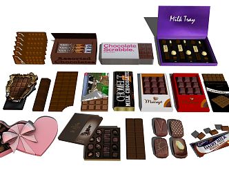 Modern Chocolate 3d model