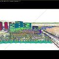 Innovative Aerial Urban Planning Design With Green Spaces Waterfront Roads And Modern Buildings