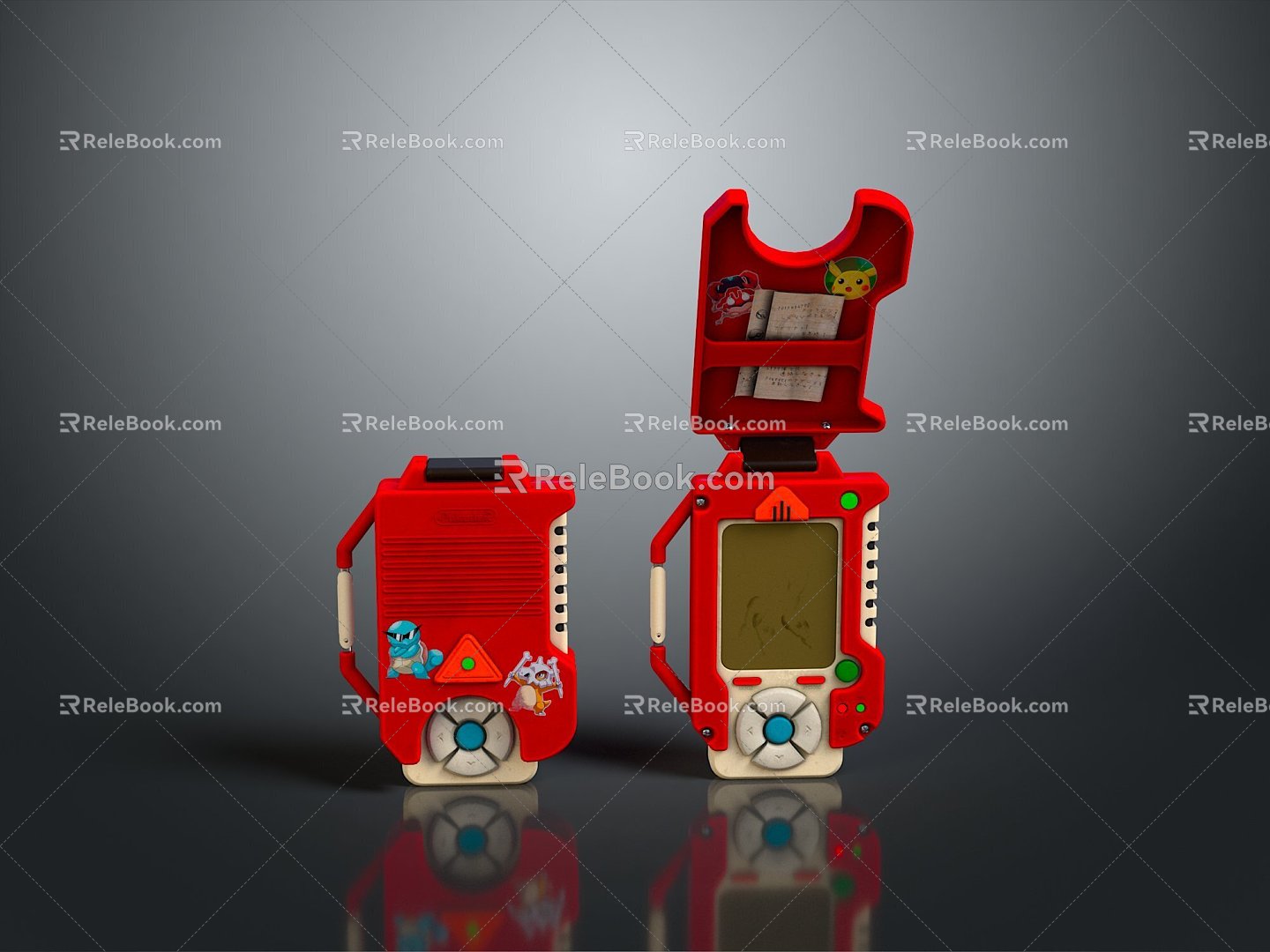 Game machine electronic chicken hand game machine hand game machine handheld game machine computer 3d model