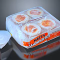 Prepackaged Matt's Sandwich Slices With Cheesy Toasted Tops Ready To Eat