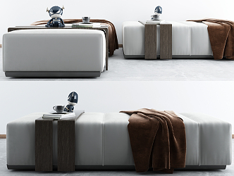 Modern Sofa Bench 3d model