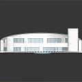 Modern Circular Interior Design With Transparent Roof Central Element And Seating Platforms