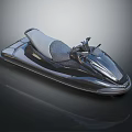 High End Sleek Jet Ski Yacht With Seat And Controls
