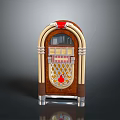 Coin Jukebox Coin-operated Jukebox Game Machine Large Game Machine Coin-operated Game Machine Arcade Machine 3d model