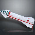 modern rocket engine jet engine aircraft engine supersonic aircraft engine 3d model