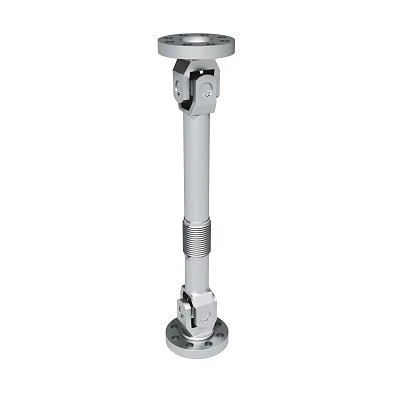 Silver Metal Support Bracket With Threaded Design And Connecting Components For Industrial Applications 3d model