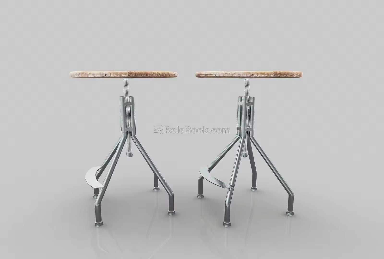 Modern dining table 3d model