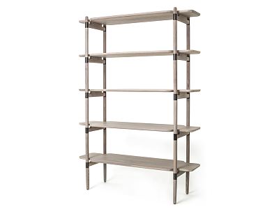 Modern Bookshelf Magazine Rack model