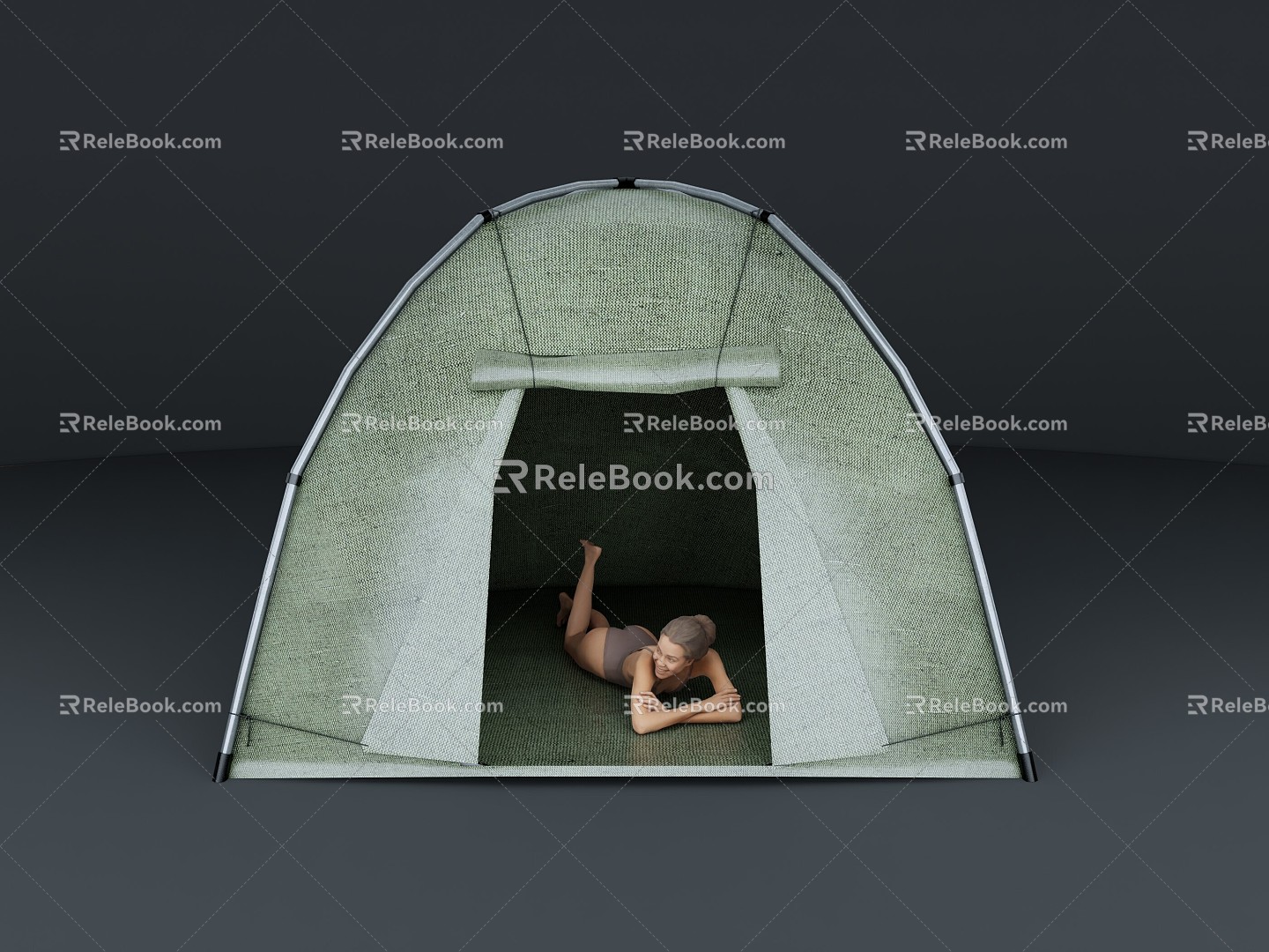 Modern Tent 3d model