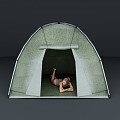 Modern Tent 3d model