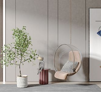 Modern Hanging Chair 3d model