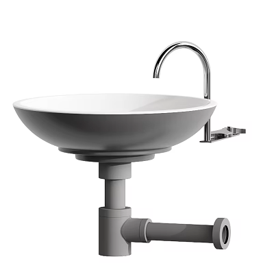 Modern wash basin sink faucet 3d model Modern wash basin sink faucet 3d model