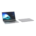 Sleek Silver Laptop With Modern Design Bright Display And Black Keyboard 3d model