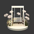 Floral Decorations for Events Including Arch Wreath Cart and Swing Designs