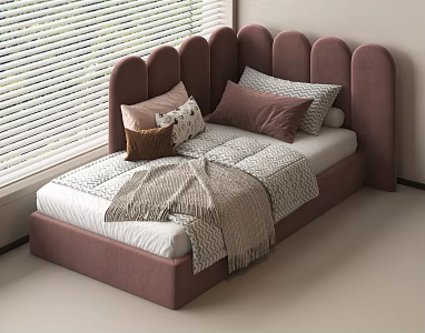 Children's bed 3d model