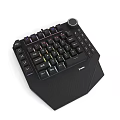 Dareu Gaming Keyboard With RGB Backlight Integrated Knob And Ergonomic Design