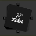 Modern Router Wireless Router 3d model