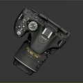 Modern Camera DSLR Camera Card Machine Digital Camera 3d model