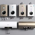 Modern Household Electric Water Heaters With Wall Mounted Storage Type And Various Color Designs