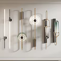 Various Modern Wall Sconces With Unique Designs For Interior Decoration 3d model