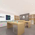 Huawei Honor Store Interior With Display Shelves And Electronic Products