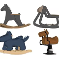 Modern Trojan toy Trojan combination 3d model