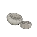 Single Lazy Sofa 3d model