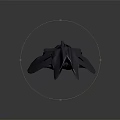 Modern fighter sci-fighter fighter sci-fighter 3d model
