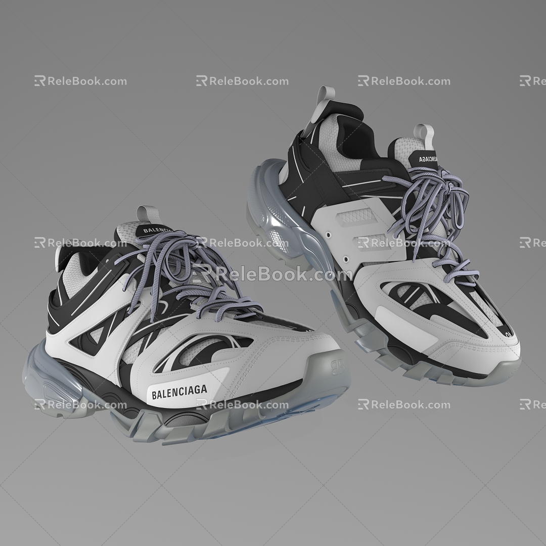 sneaker Running Shoes Basketball Shoes Shoes Cloth Shoes Board Shoes High Precision Shoes 3d model