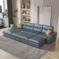 Modern Multiplayer Sofa Bed Multi-Function Sofa 3d model