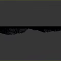 Detailed 3D Terrain Model Showcasing Mountainous Landscape With Snow Covered Areas And Textured Surface