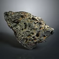 Natural Wood Stone Material With Porous Surface And Rough Gray Texture For Decorative Use