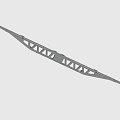 High Performance Automotive Windshield Wiper Blade With Metal Hollow Frame Design