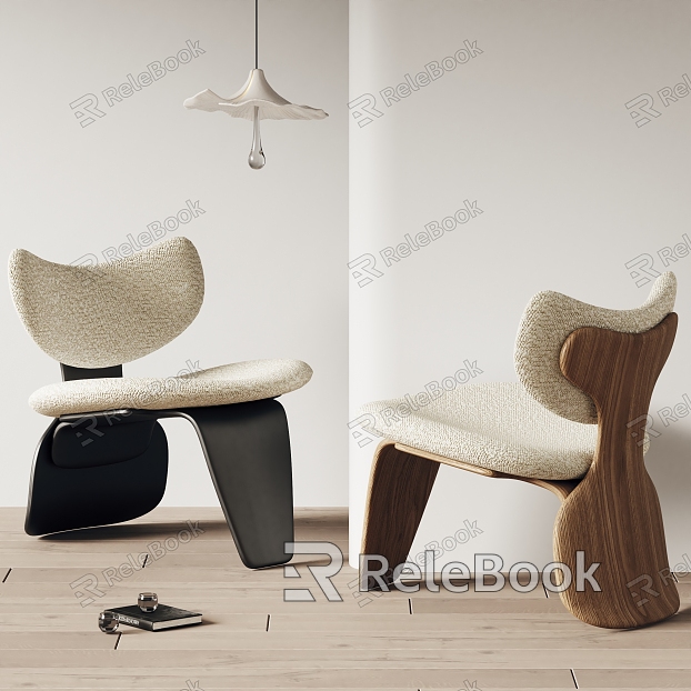 Modern poliform Leisure Chair Single Chair Chandelier model