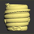 Elegant Golden Stacked Bracelets With Intricate Dragon Design For Daily Use