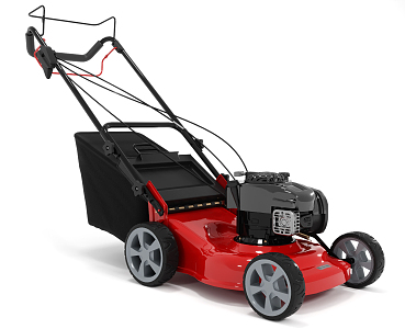 modern lawn mower 3d model