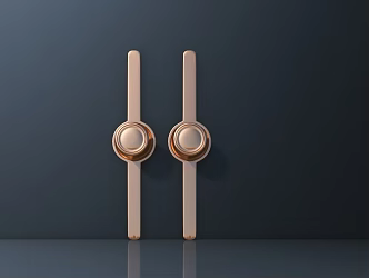 Handle door handle 3d model