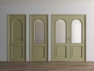 Door combination 3d model