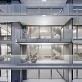 Style high-rise 3d model