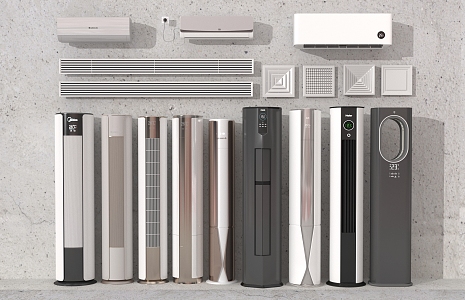 Air conditioning 3d model