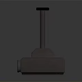 Projection Surveillance Device With Tall Stand Stable Base And Monitoring Lens