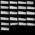 Different Styles of Gypsum Cornices for Interior Decoration and Home Design