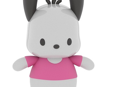 HelloKitty Papa Dog 3d model