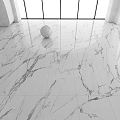 White Marble Floor Tile Jazz White Large Board Tile Glazed Tile 3d model