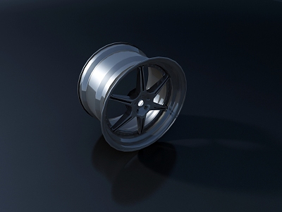 Modern hardware wheel automobile equipment parts 3d model