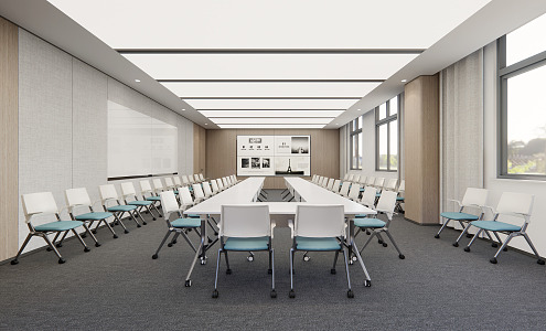 Modern Conference Room Large Conference Room 3d model